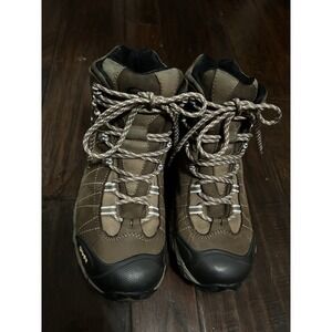 Excellent Oboz Bridged Mid Women's Brown Hiking Boots, Walnut, W9